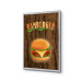 Cadres Clic-clac A4 Komplett-Set Hamburger Anglais