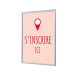 Kliklijst A1 Complete Set Hier Melden Rood Frans