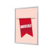 Snap Frame G25 Poster Paper A1 New Red FR I583