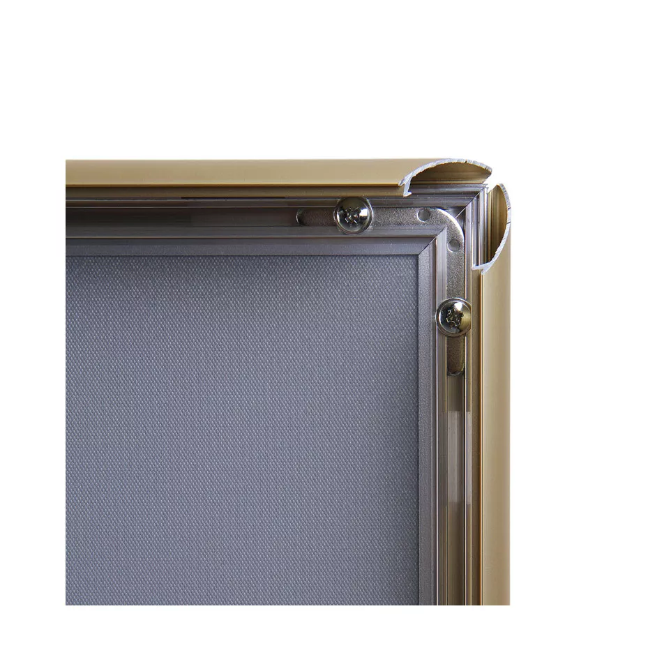 25 mm Snap Frame Mitred Corners A1 Gold