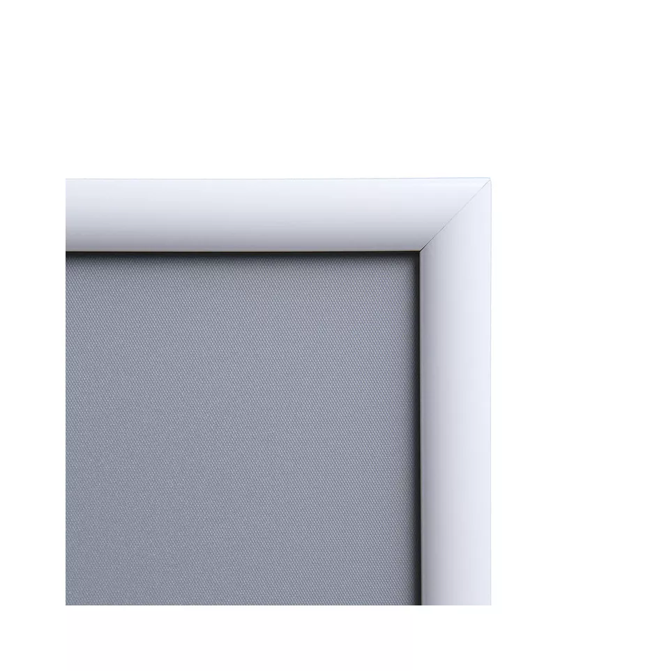 25 mm Snap Frame Mitred Corners A1 White