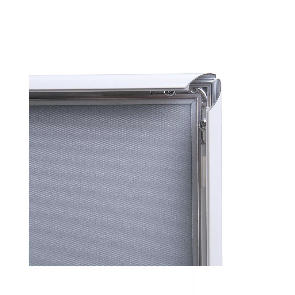 25 mm Snap Frame Mitred Corners A1 White