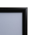 Cadres Clic-Clac Standard 70 x 100 cm Coins En Onglet 25 mm Noir