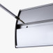 Bewegwijzering Systeem Curved 10,5 x 12 cm