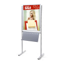 Panneau D'information Dessin Standard 70 x 100 cm Coins En Onglet 25 mm