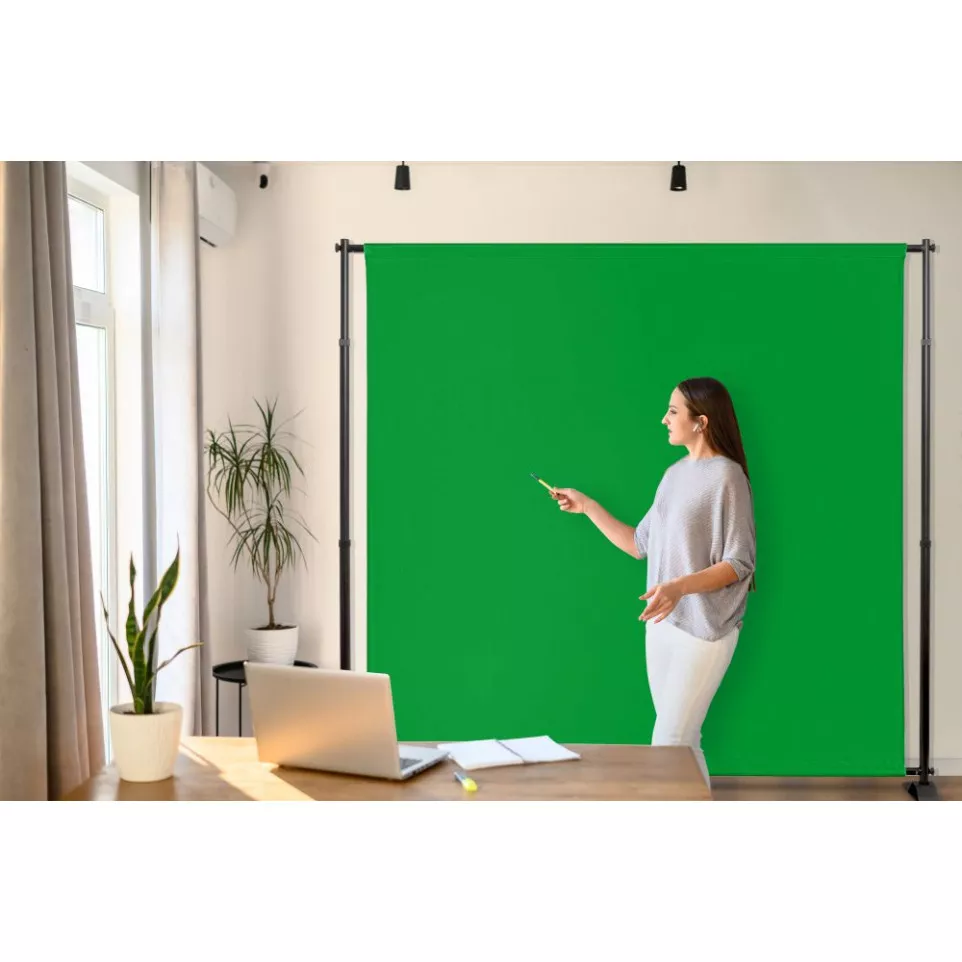 Flex Wall 200 x 200 cm Fond Vert...
