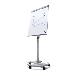 Scritto® Flipchart Vario Met Ronde Stalen Voet