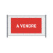 Hekwerkbanner 200 x 100 cm Te Koop Frans Rood
