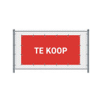 Hekwerkbanner 200 x 100 cm...