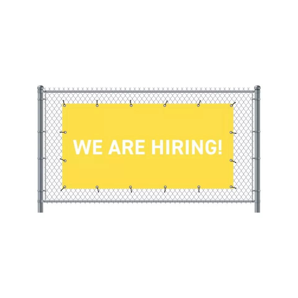 Fence Banner 200 x 100 cm Hiring...