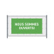Fence Banner 200 x 100 cm Open French Green 