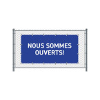 Hekwerkbanner 200 x 100 cm...