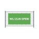 Hekwerkbanner 200 x 100 cm Open Nederlands Groen