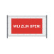 Fence Banner 200 x 100 cm Open Dutch Red