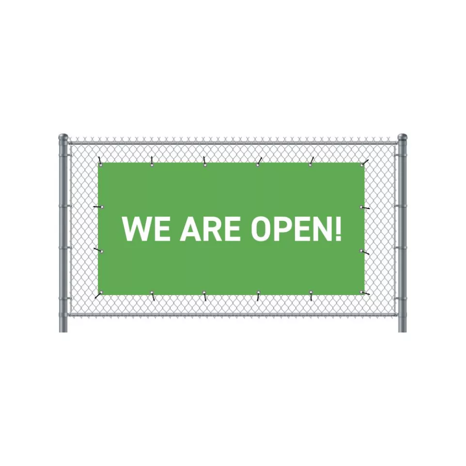Fence Banner 200 x 100 cm Open...