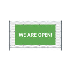 Hekwerkbanner 200 x 100 cm...