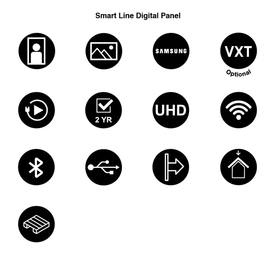 Digitaal Paneel Smart Line Met 50"...
