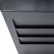 Digitale Smart Line Totem Rack 6 x A4 Met 43" Samsung Scherm Zwart