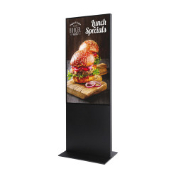 Smart Line Digital Totem With 55\" Samsung Screen Black 