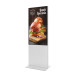 Digitale Smart Line Totem Met 55" Samsung Scherm Wit