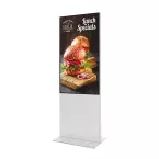 Digitale Smart Line Totem Met 55\" Samsung Scherm Wit