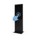 Digitale Smart Line Totem Met 43" Samsung Scherm en Touchscreen Zwart