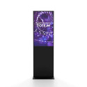 Smart Line Digital Totem With 43" Samsung Touchscreen Black 