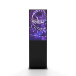 Digitale Smart Line Totem Met 43" Samsung Scherm en Touchscreen Zwart
