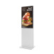 Digitale Smart Line Totem Wit Met 43" Samsung Scherm