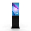 StreamLine Digital Totem With 43" Samsung Screen Black