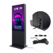 Smart Line Écran Totem Double Face Avec 50" Samsung Écran Noir