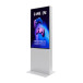 Digitale Smart Line Totem Dubbelzijdig Met 50" Samsung Scherm Wit
