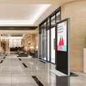Digitale Totem Slim Met 65" Samsung Scherm en Touchfolie