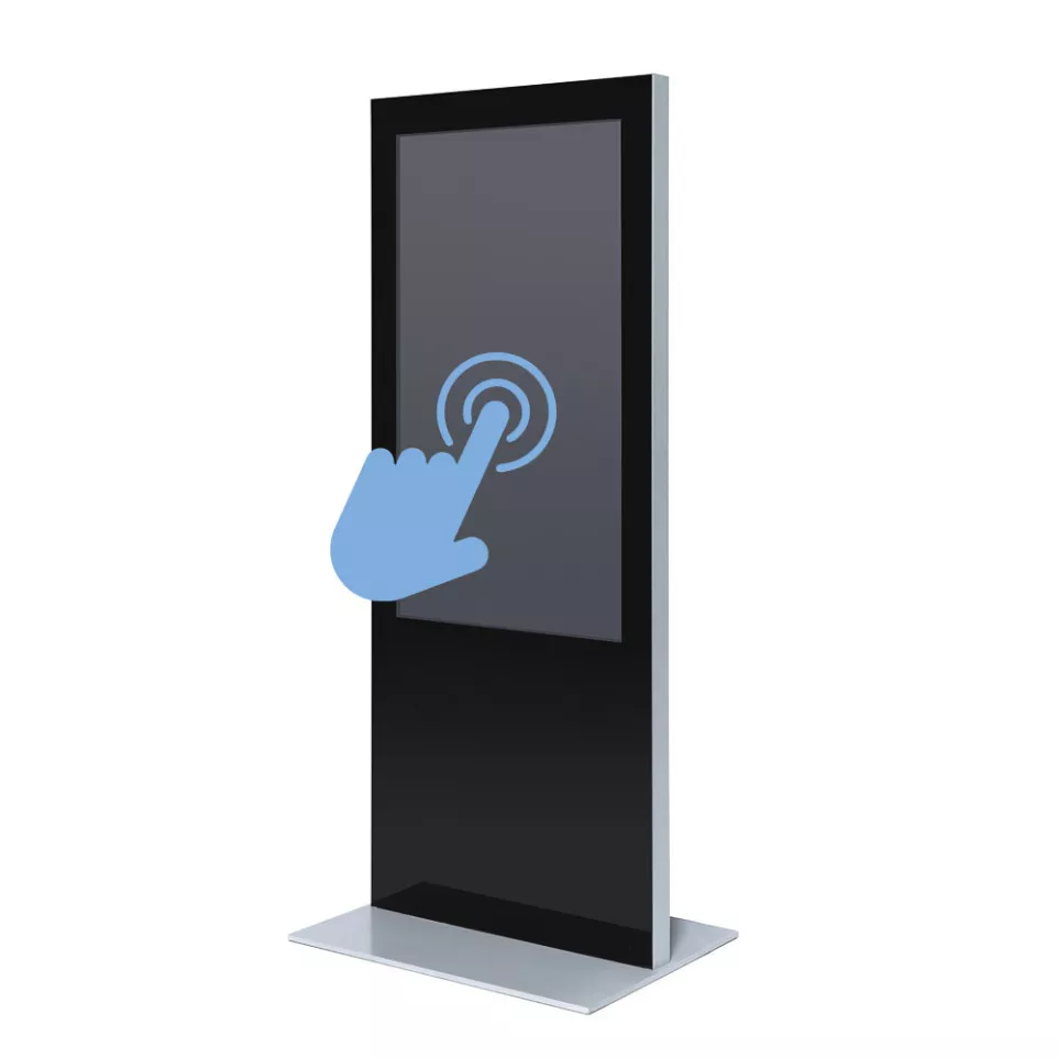 Digitale Totem Slim Met 55" Samsung...