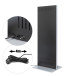 Digitale Totem Slim Met 50" Samsung Scherm en Touchfolie