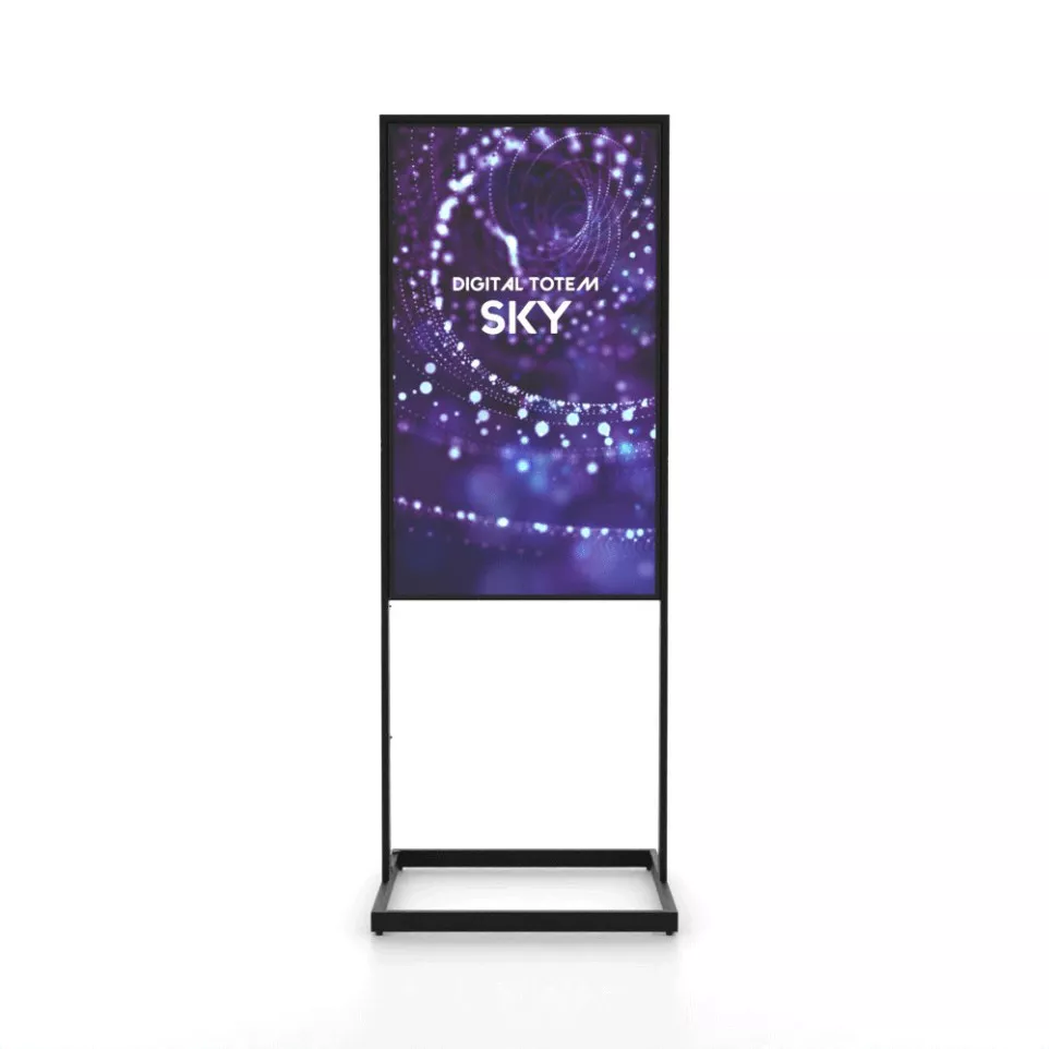 Écran Totem [Sky] Avec 55" Samsung Écran