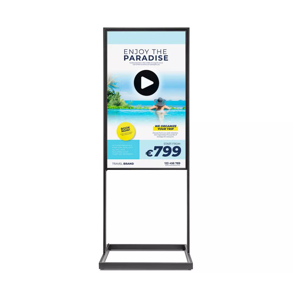 Écran Totem [Sky] Avec 55" Samsung Écran