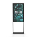 Outdoor Digital Totem Design with 55" Samsung Screen