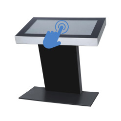 Digital Kiosk With 50\" Samsung Screen and Touch Foil