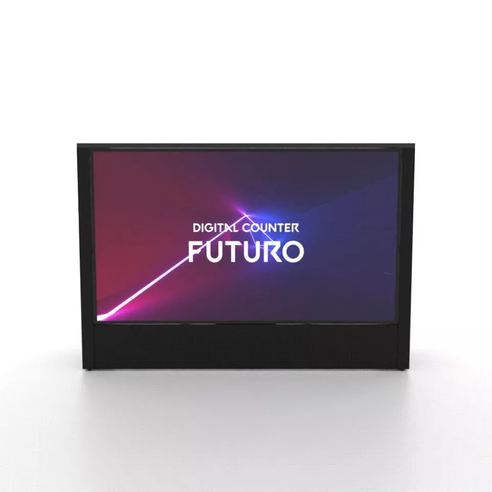Digital Counter Futuro with 55"...