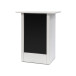 Digital Counter Futuro with 32" Samsung Screen Vertical White