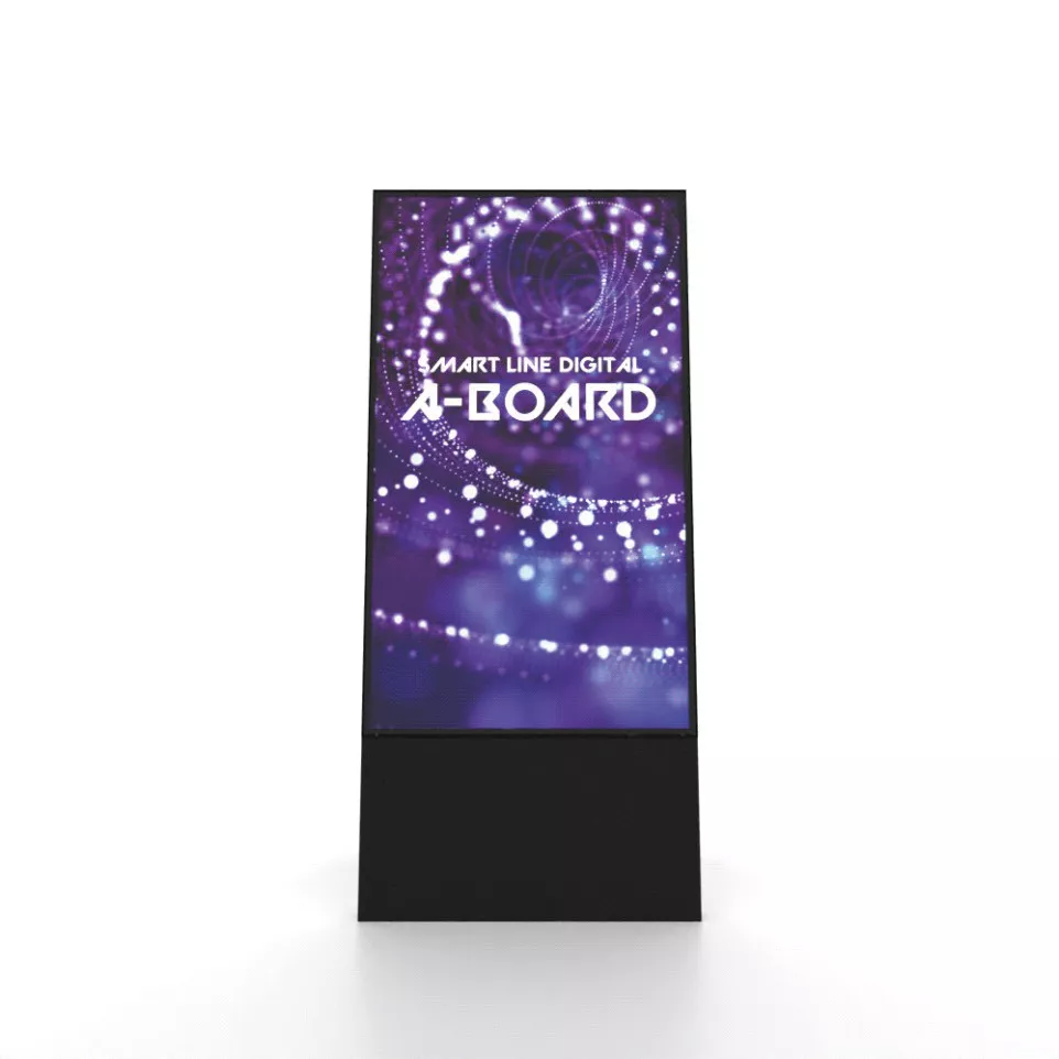 Smart Line Digitaal A-Bord Zwart Met...