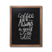 Natura Chalk Board Wall Classic Light Brown 70 x 90 cm