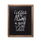 Natura Chalk Board Wall Classic Light Brown 70 x 90 cm