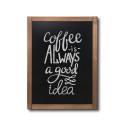 Natura Chalk Board Wall Classic Light Brown 60 x 80 cm