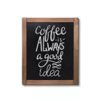 Natura Chalk Board Wall Classic Light Brown 50 x 60 cm