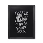 Natura Chalk Board Wall Classic Black 70 x 90 cm