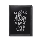 Natura Chalk Board Wall Classic Black 50 x 60 cm