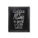 Natura Chevalet Ardoise Classique 50 x 60 cm Noir