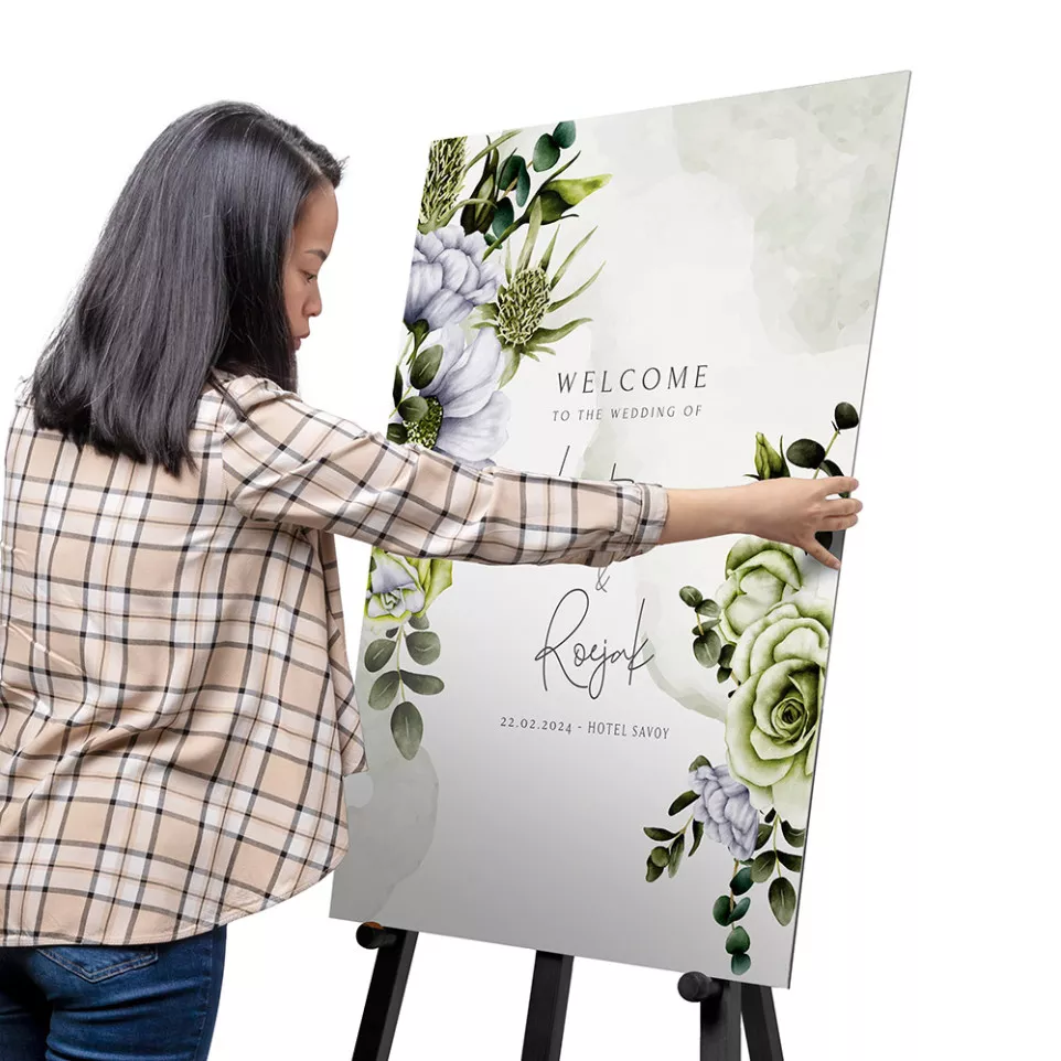 Natura Krijtbord Ezel Zwart